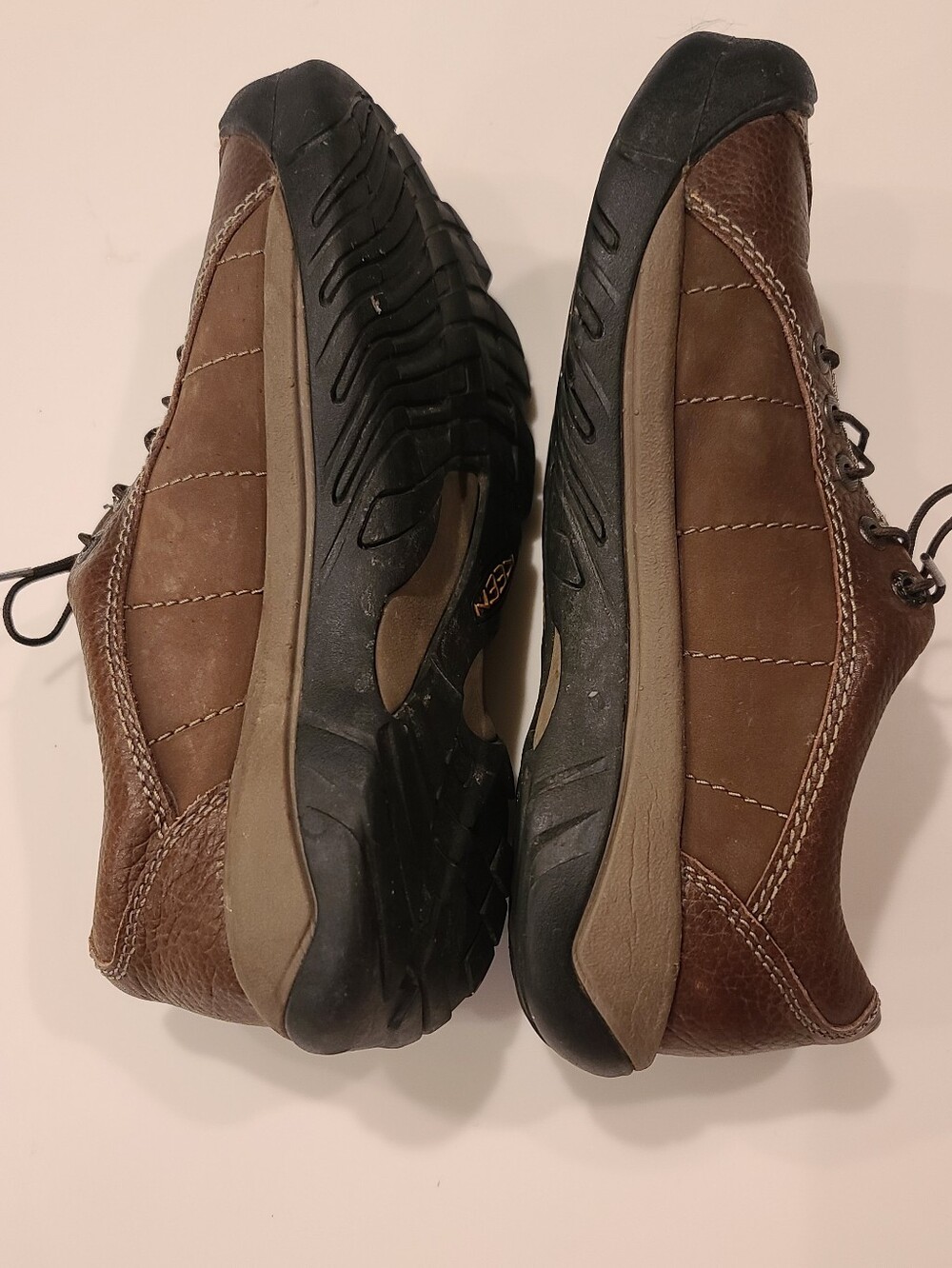 Keen Presidio leather lace up hiking shoes size US 8 - Picture 3 of 7